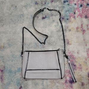 Elegant Gray Chain Strap Women's Bag